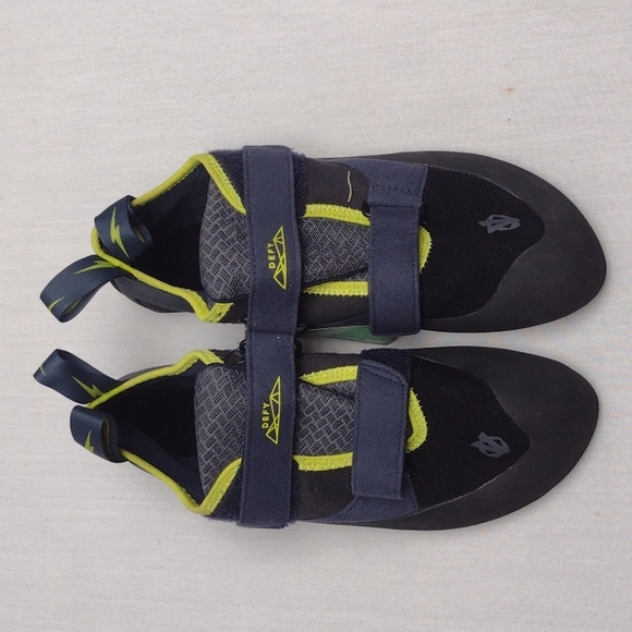 Evolv Shoes Evolv Defy Blue Mountain Rock Climbing Athletic Shoes